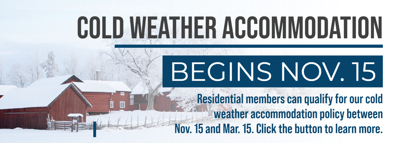 Cold Weather Accommodation Policy Begins November 15