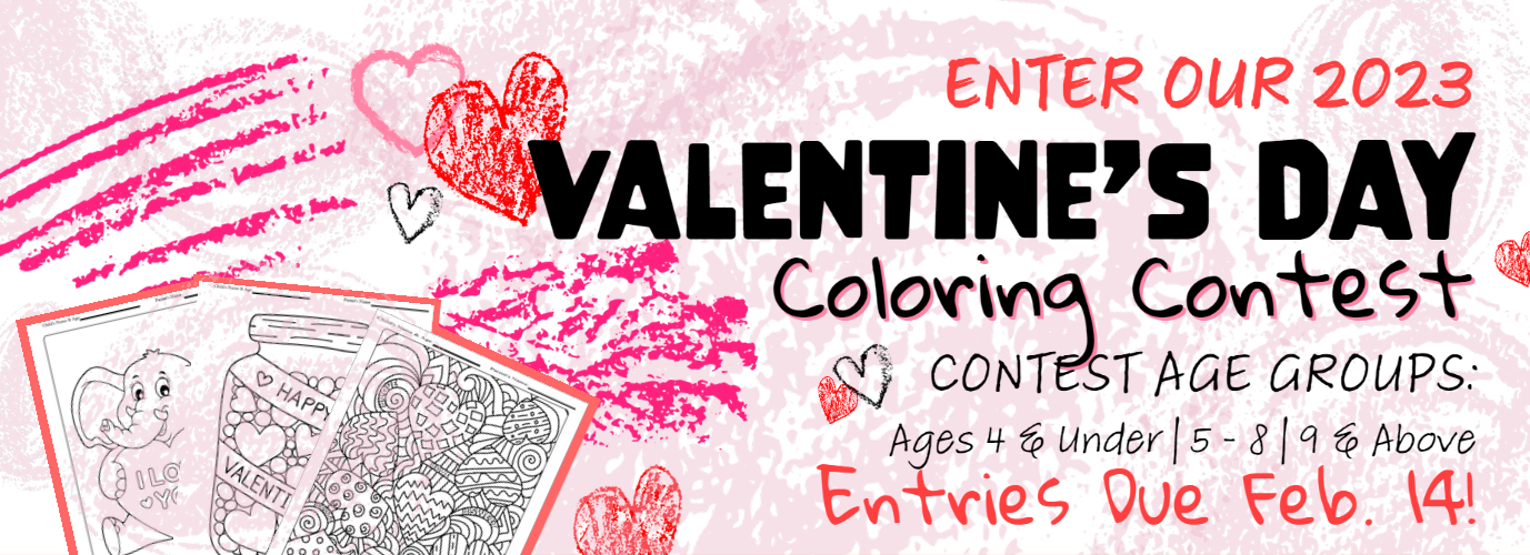 Valentine's Day Coloring Contest 2023 