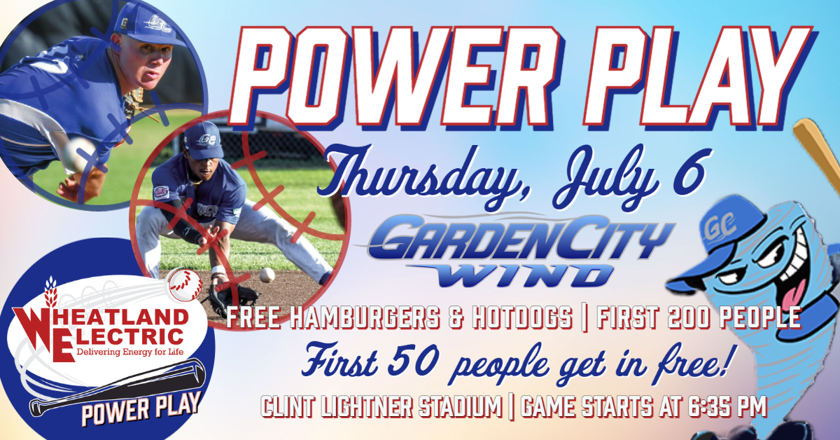 Garden City Wind Game on July 6