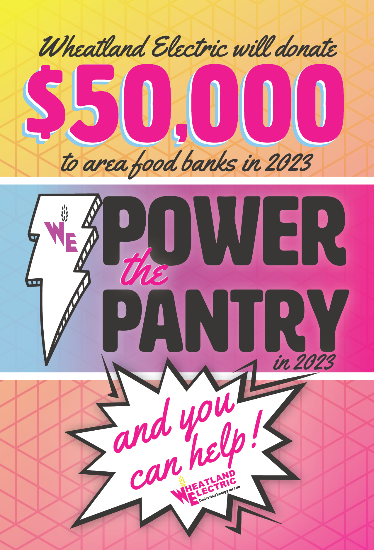 Help us POWER the Pantry!