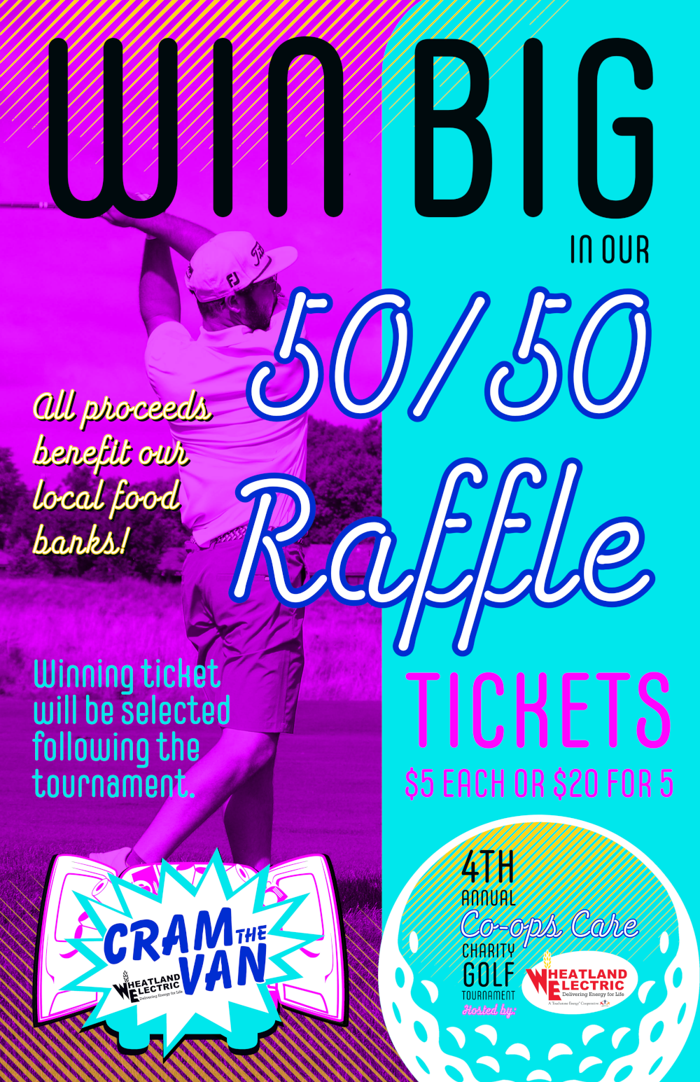 50-50 Coops Care Raffle 2022 