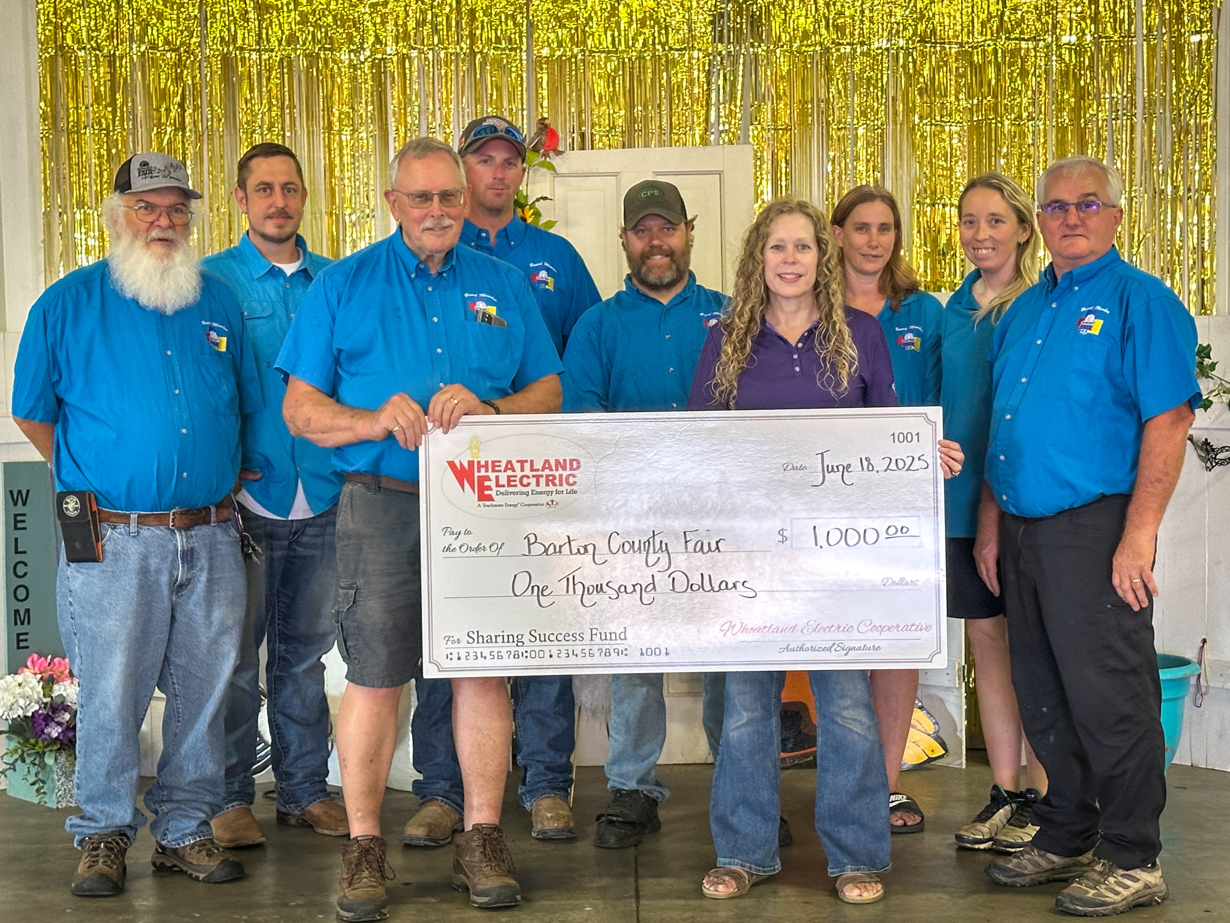 Barton County Fair Sharing Success