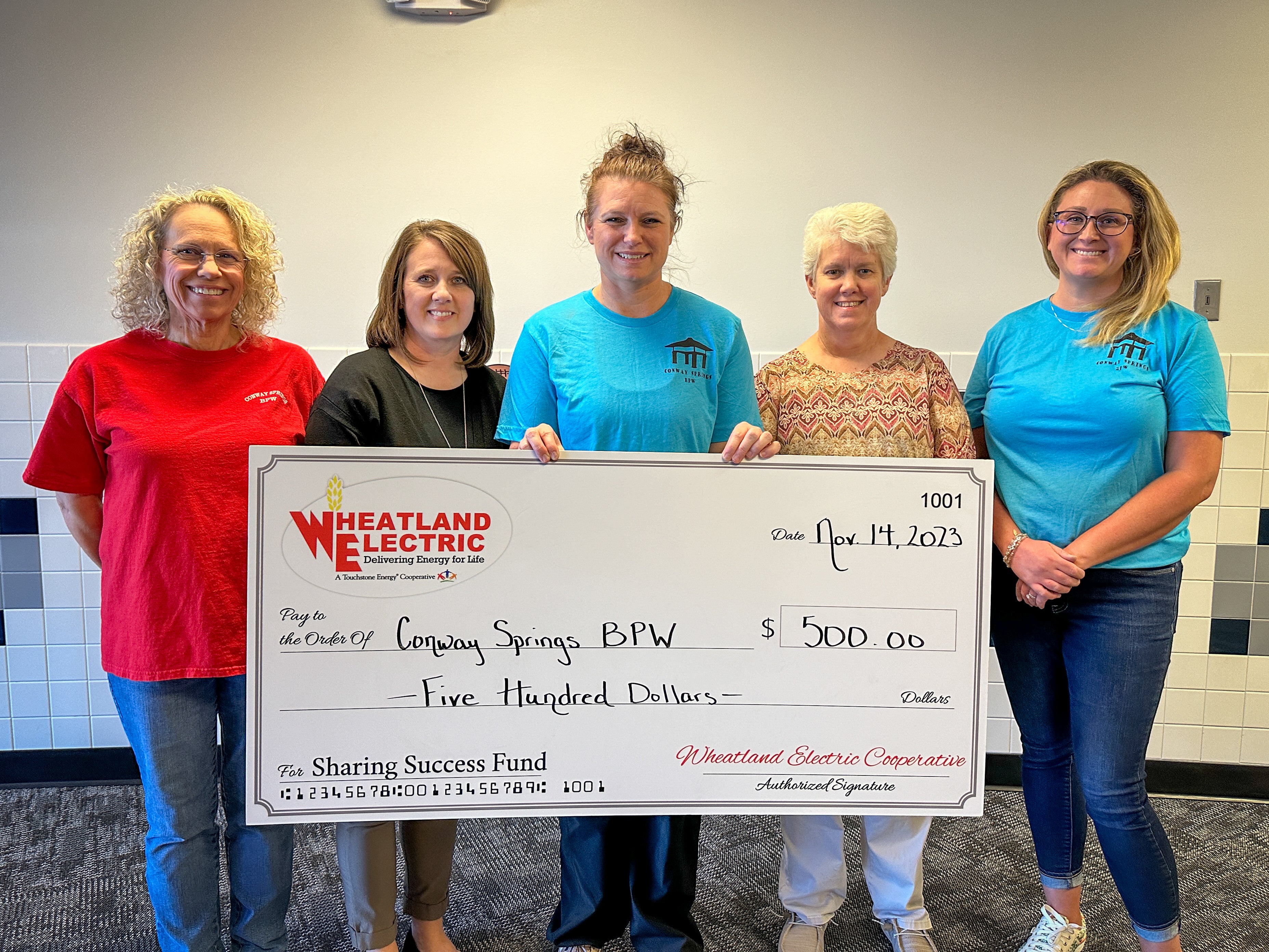 Conway Springs BPW