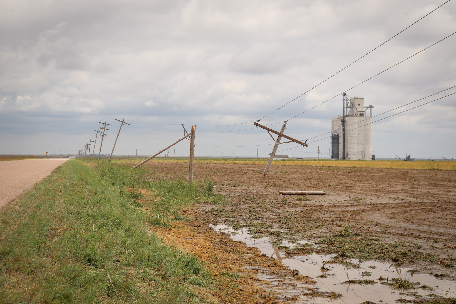 2023 Power Pole Damage Finney County