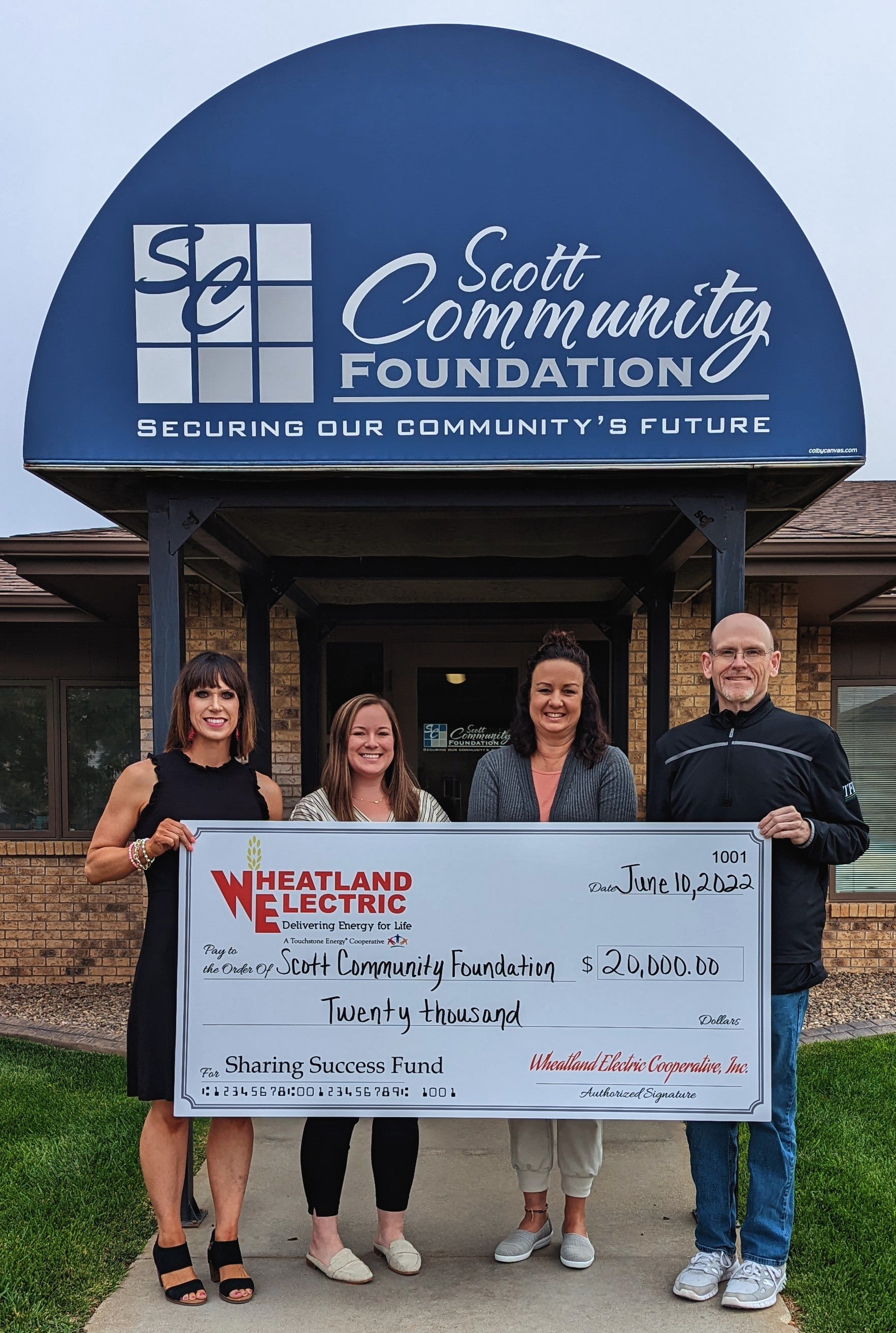 Sharing Success with Scott Community Foundation