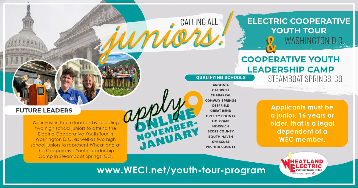 Youth Tour Applications Now Open 