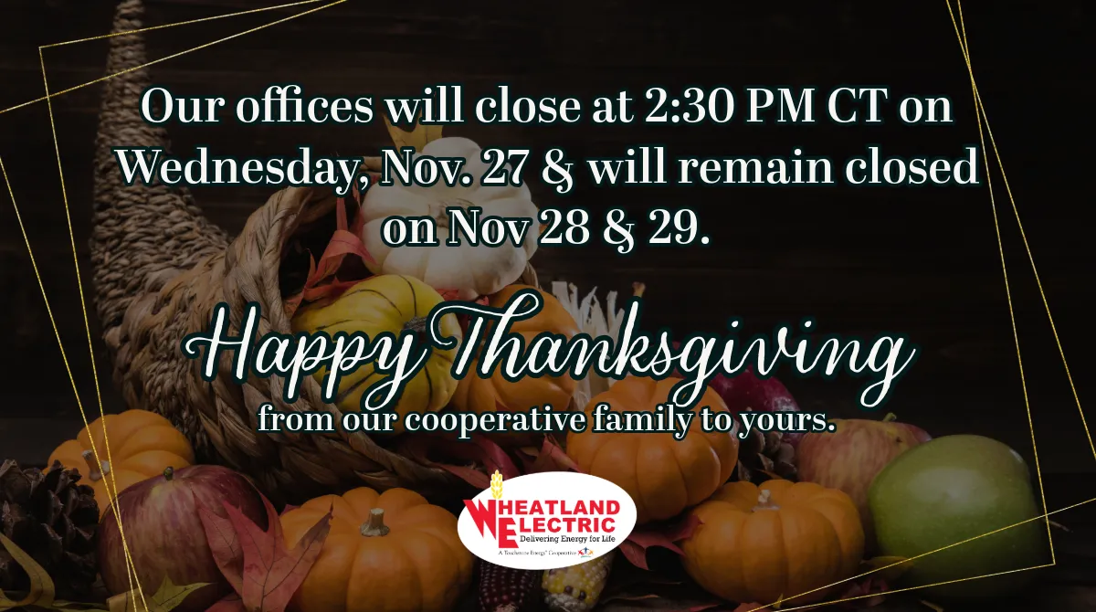 Closed for Thanksgiving Nov. 28-29