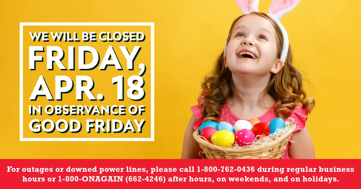 Closed on April 18