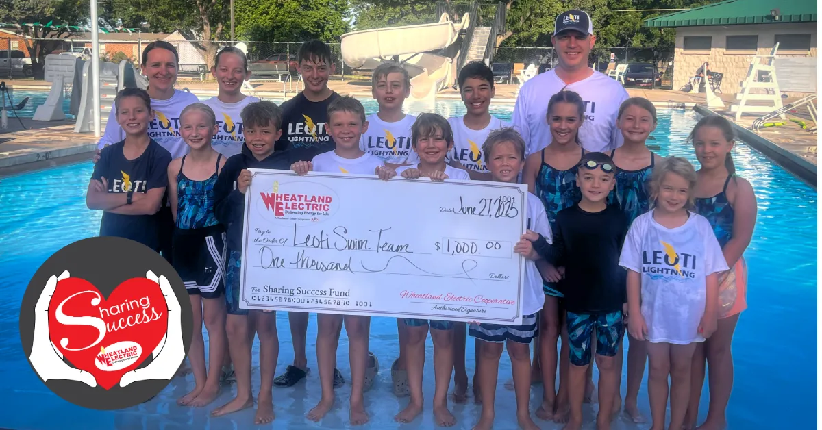 Leoti Lightning Swim Team