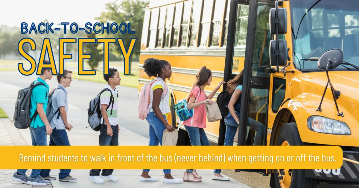 Back to School Safety Tip
